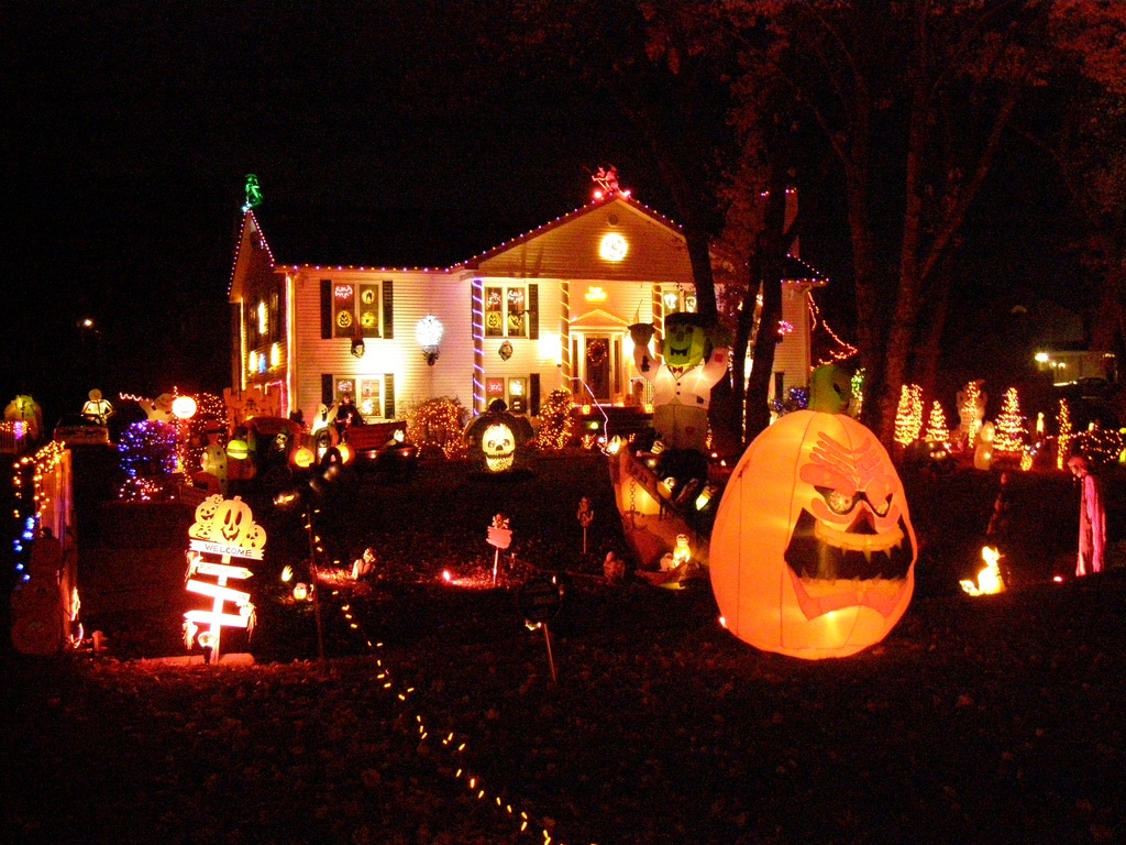 halloween house 