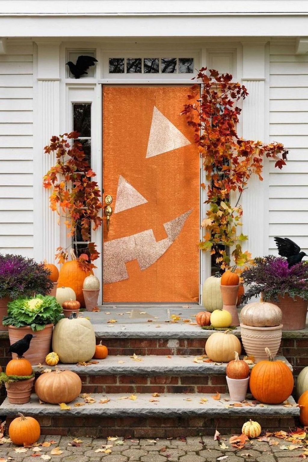 halloween porch