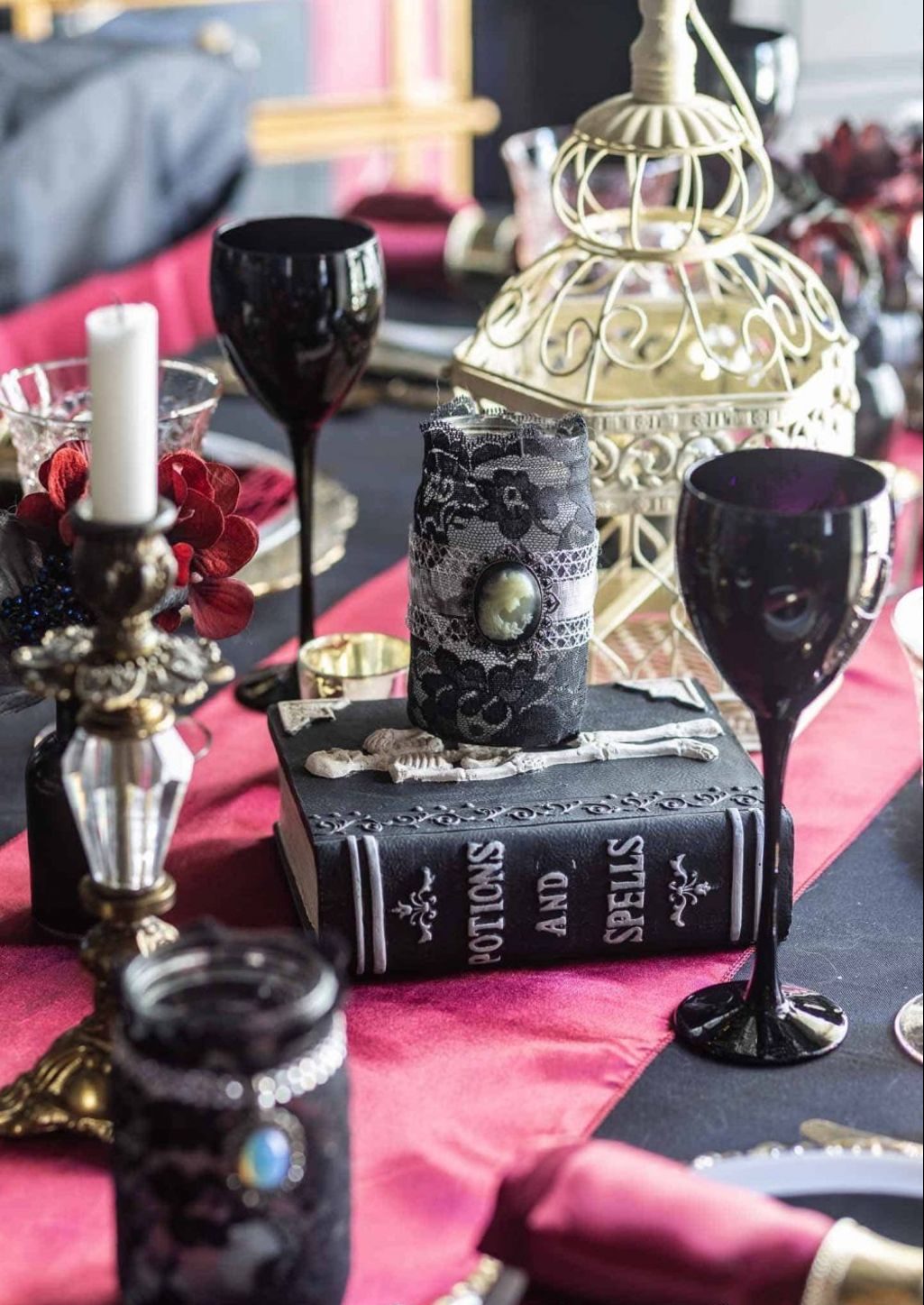 halloween table decoration 