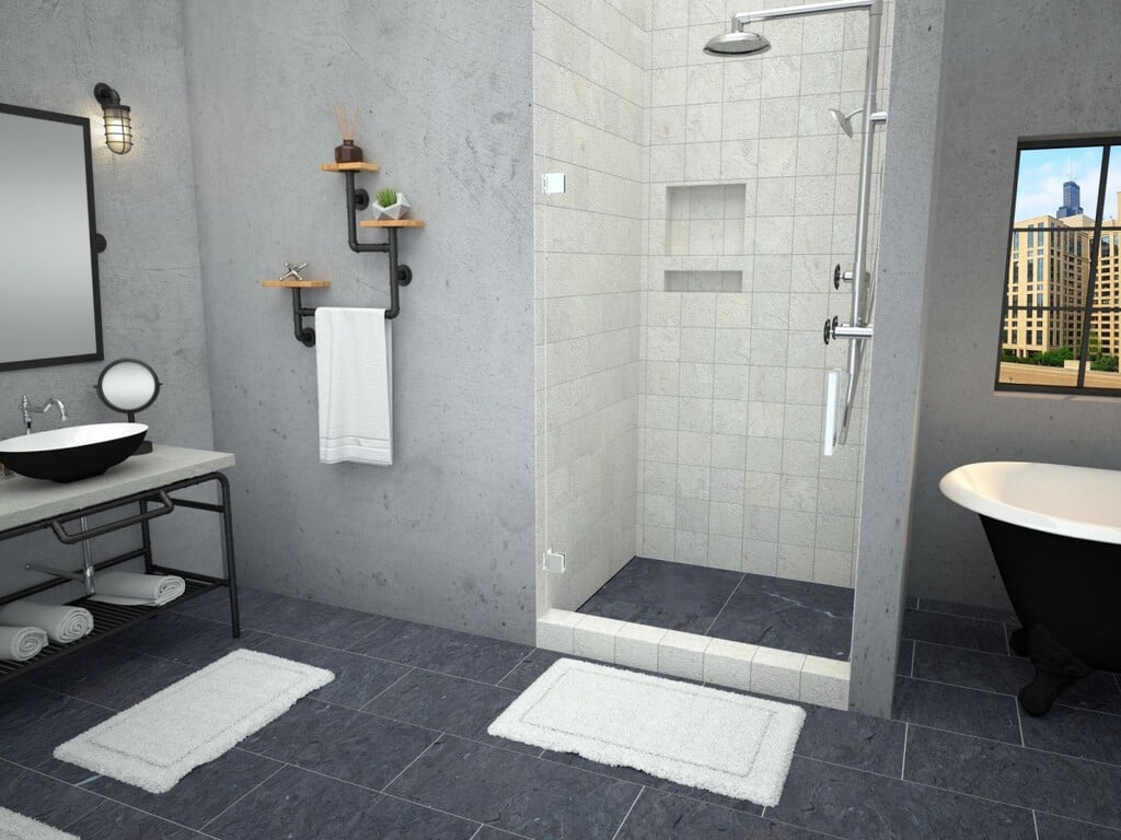 shower floor tile