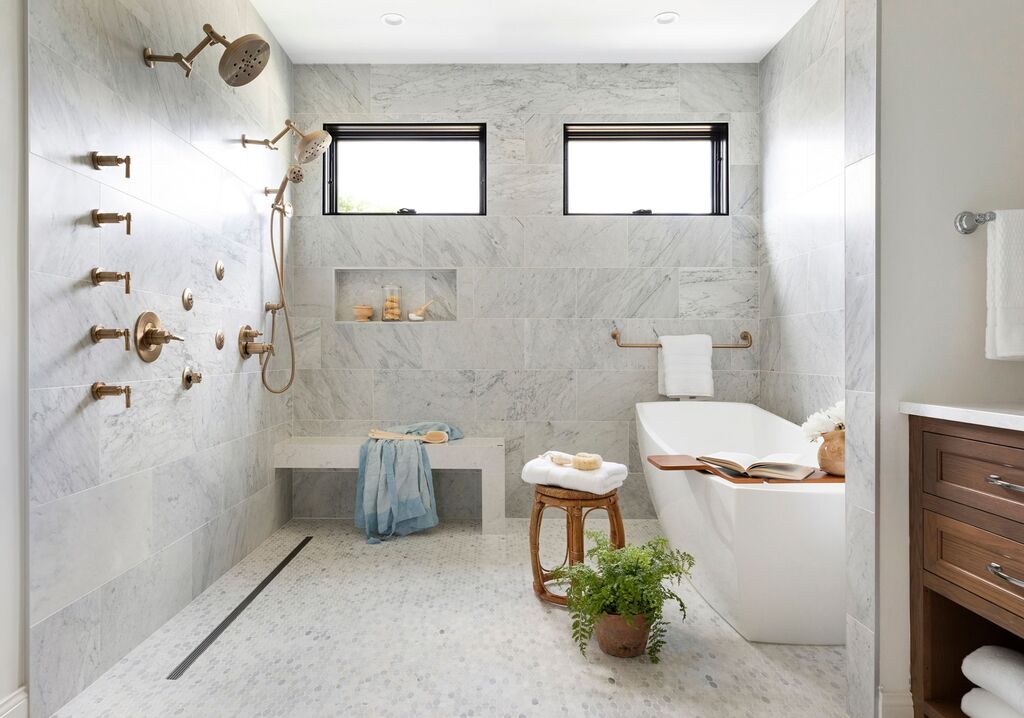 shower floor tile