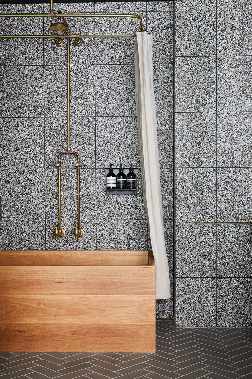 tiled showers