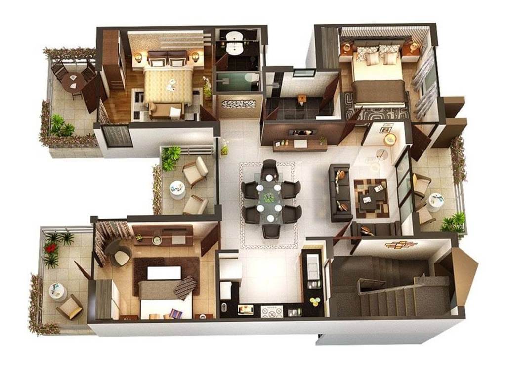 Open plan layouts to Create an Affordable Family Home 