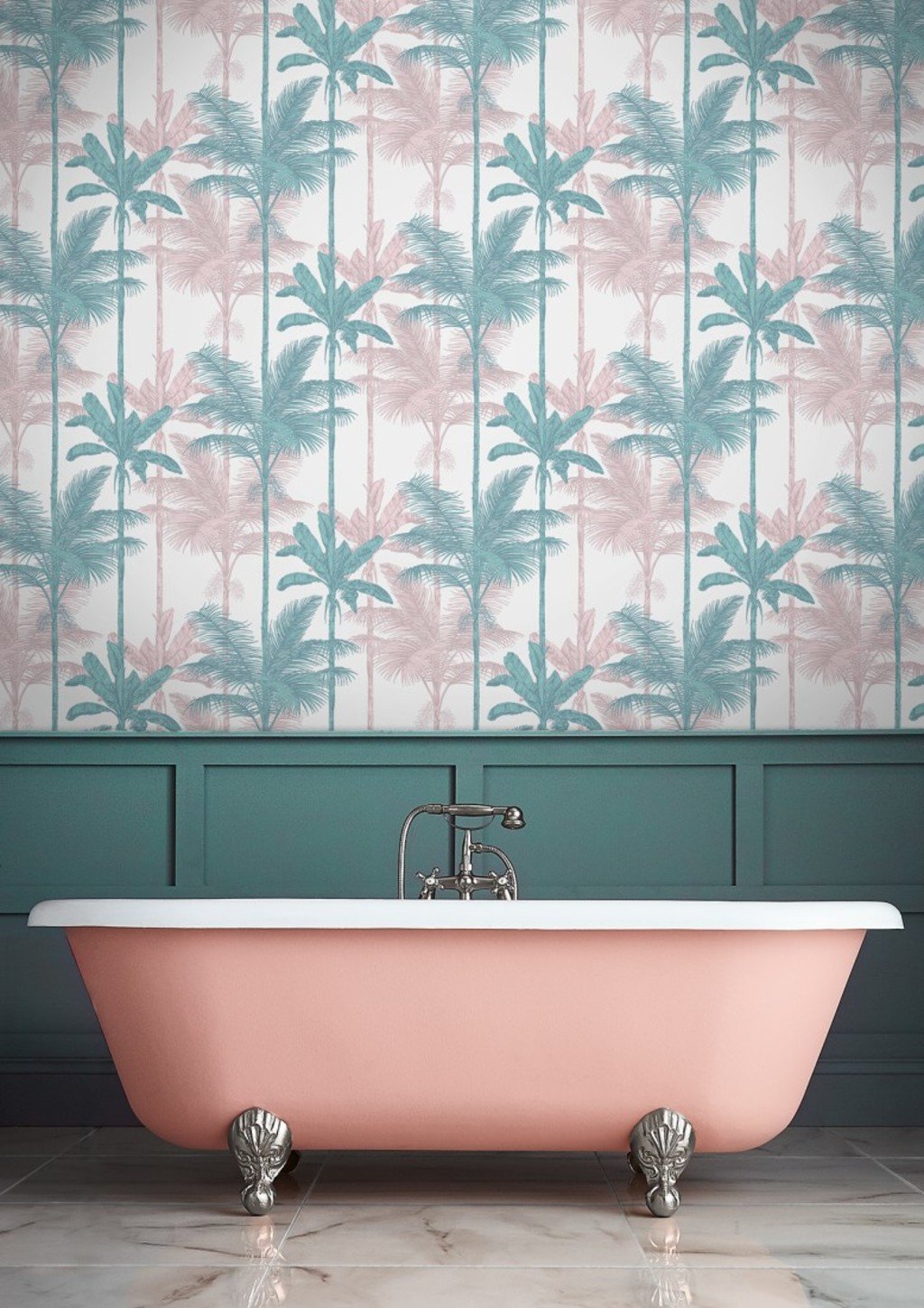 Romantic (bath)Room Wallpaper