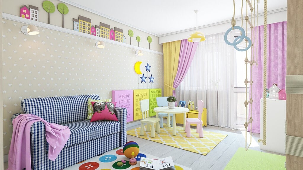 children's bedroom Paint and Wall Decor
