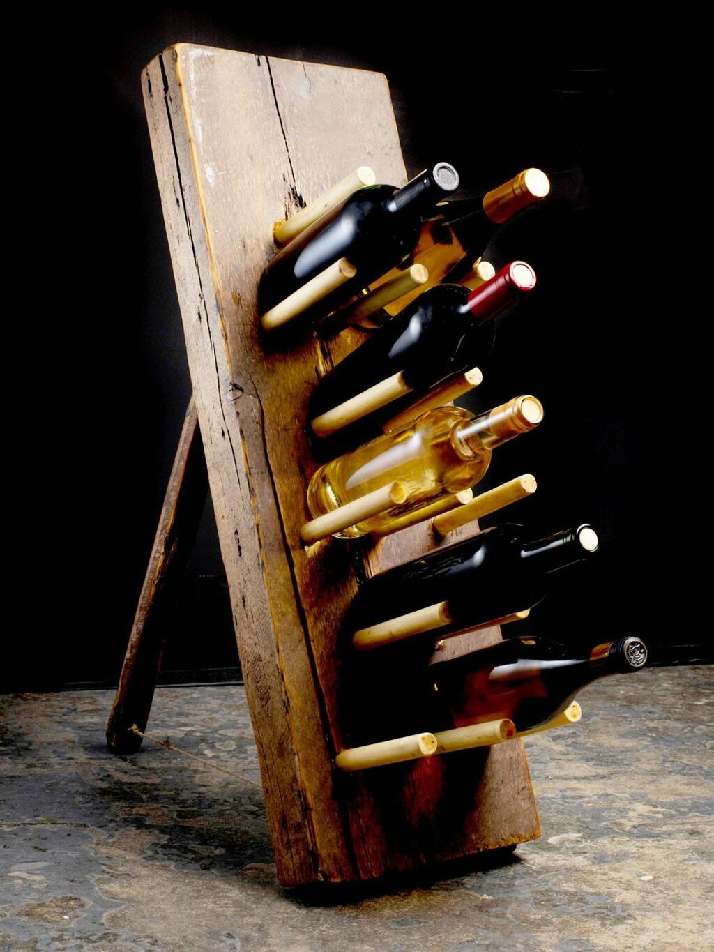 Industrial Wine Rack Plan