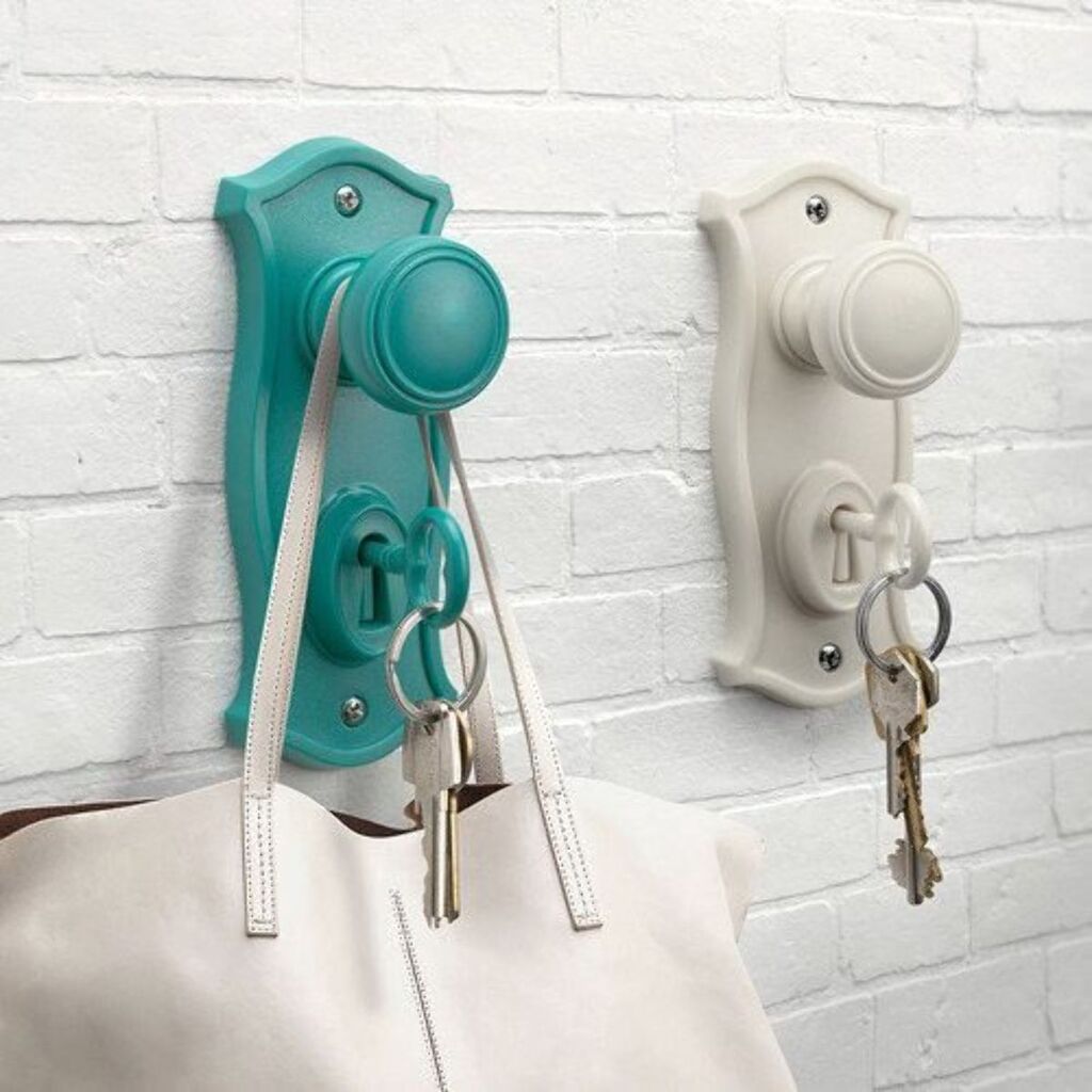 DIY Key Holder Hook Organizer