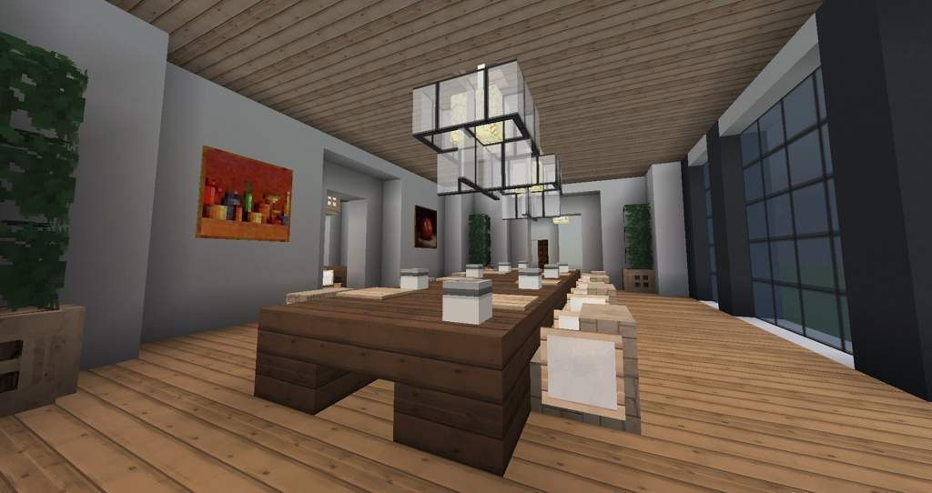 minecraft dining room