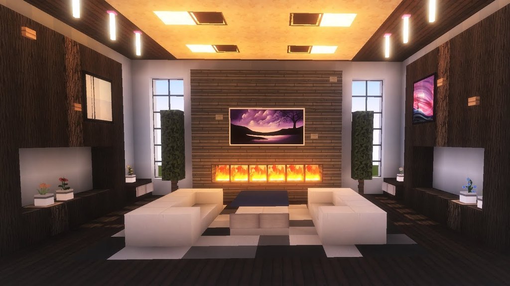 Featured image of post Modern Minecraft Fireplace Designs