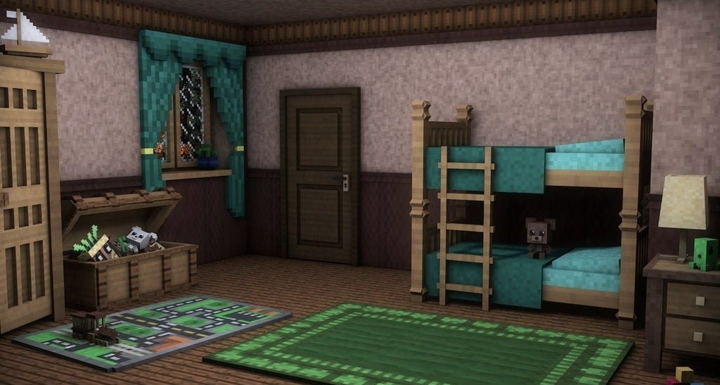 Kids Minecraft Bedroom Design