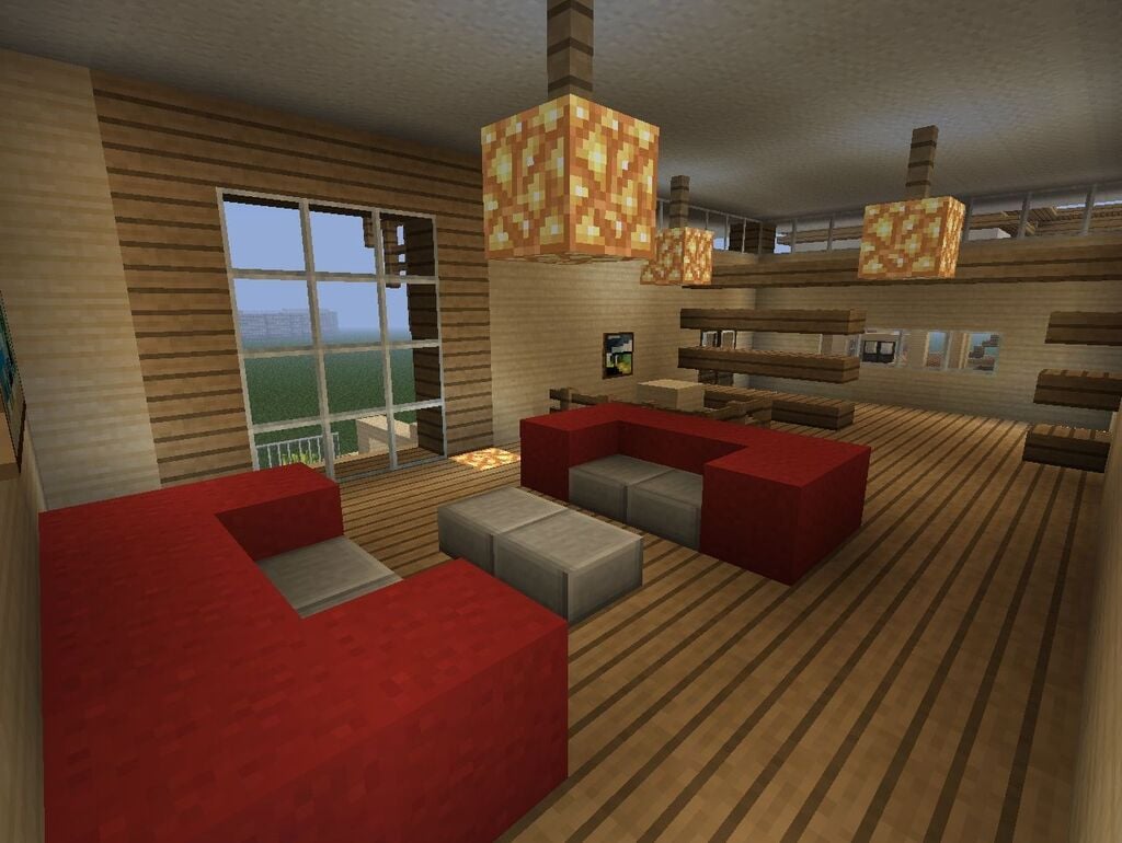 Minecraft Interior Design Ideas 15 Creative Tips For Home Modern house for minecraft pe can be the best size for a variety of arrangements. minecraft interior design ideas 15