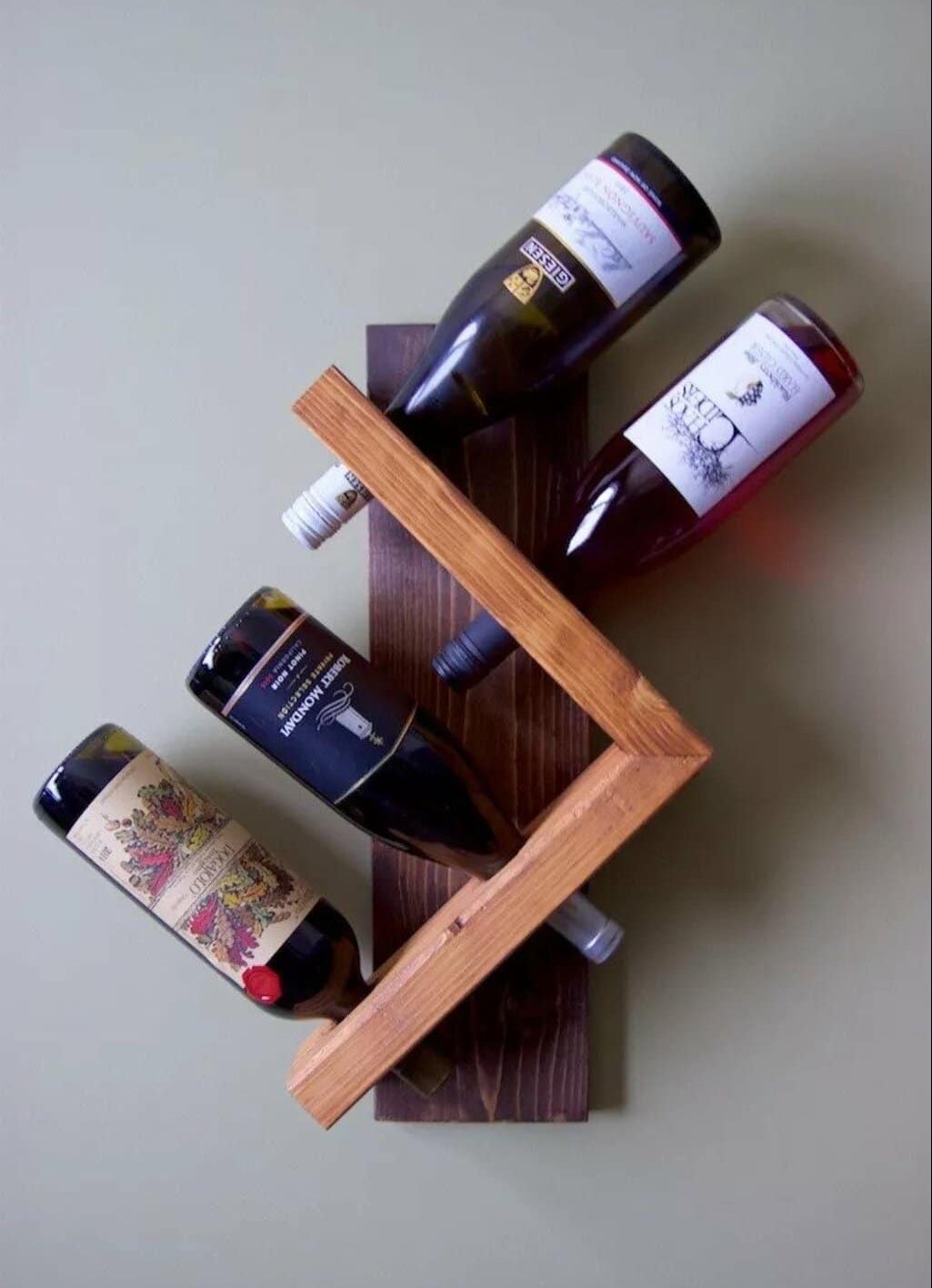 DIY Simple Wine Rack Plan 