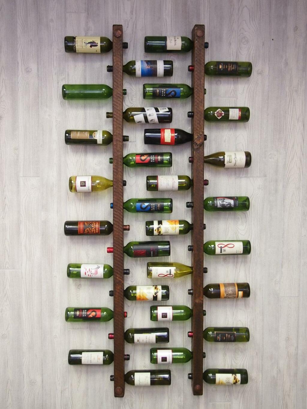 Ladder Rack For Wine Storage