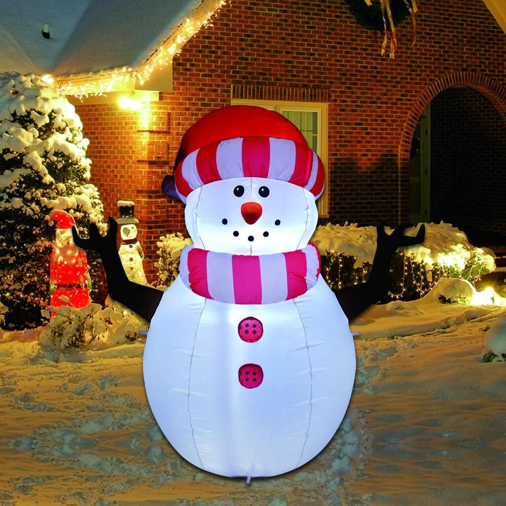 Outdoor Snowman Christmas Decoration