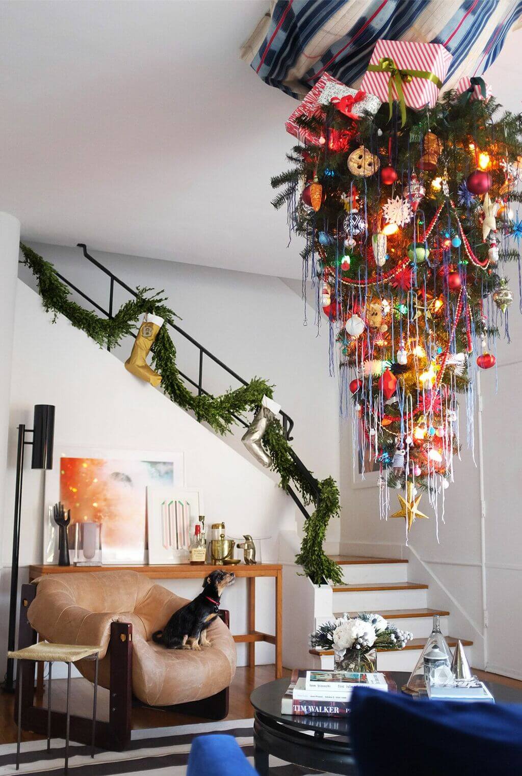 hanging christmas tree