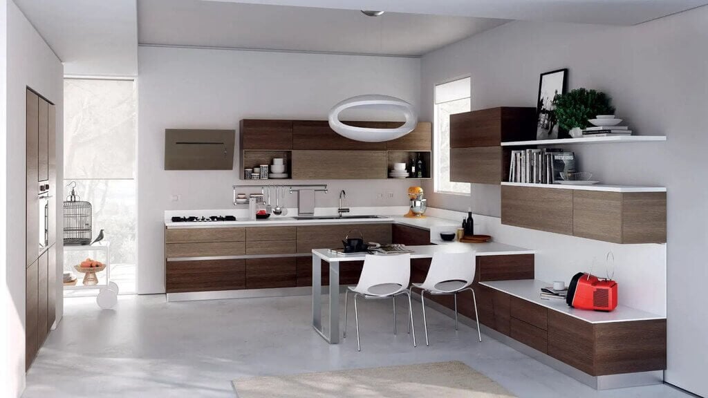 Italian Kitchen For Small Space