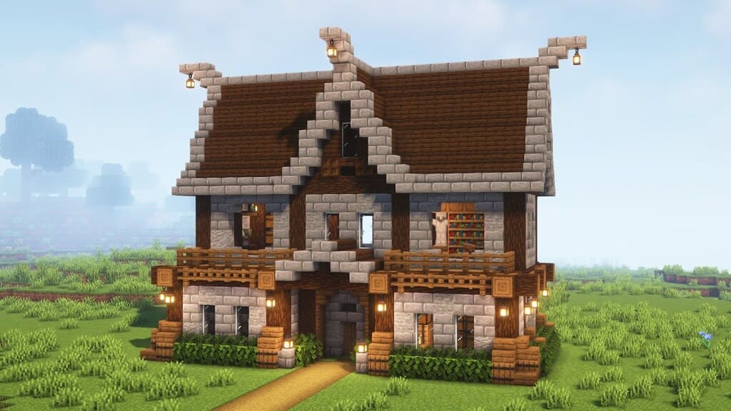 Minecraft Medieval House: Blueprints for Different Houses