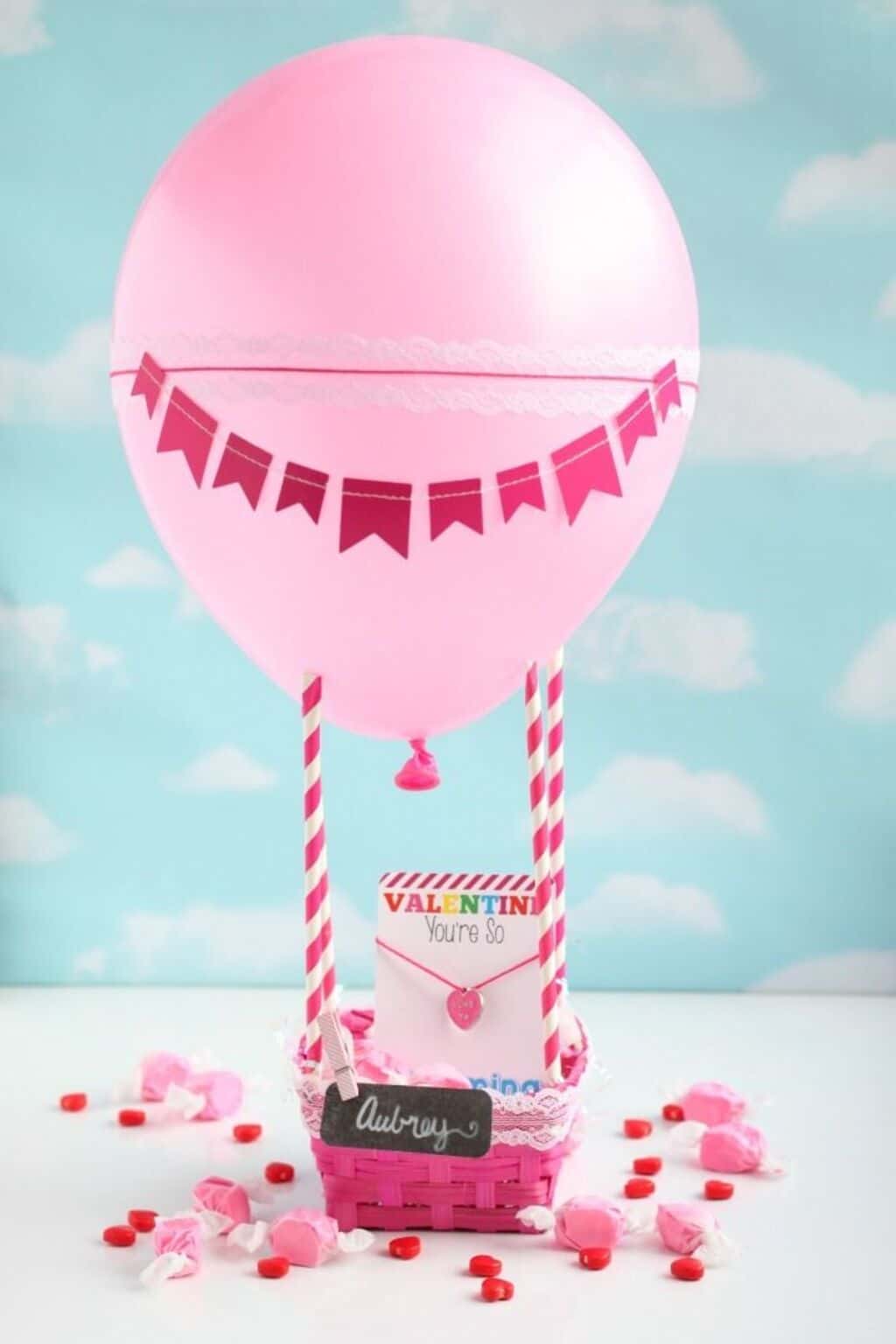 Hot Air Balloon Valentine’s Day Box