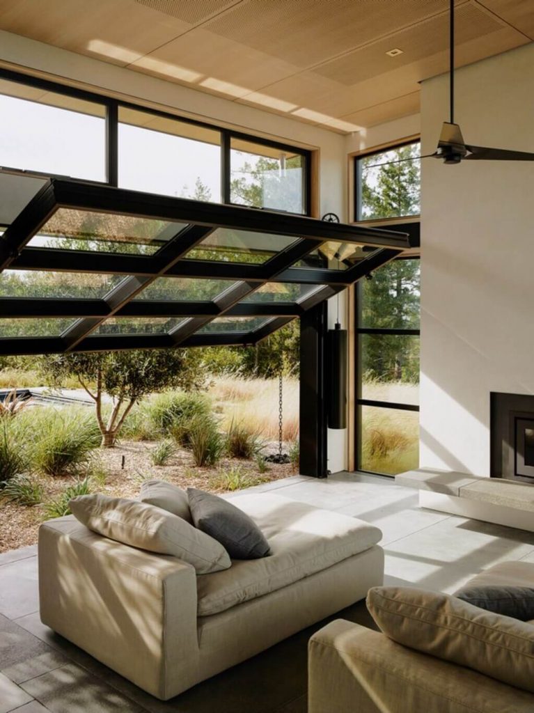 Healdsburg House: A Modern Villa on Hillside in California ...