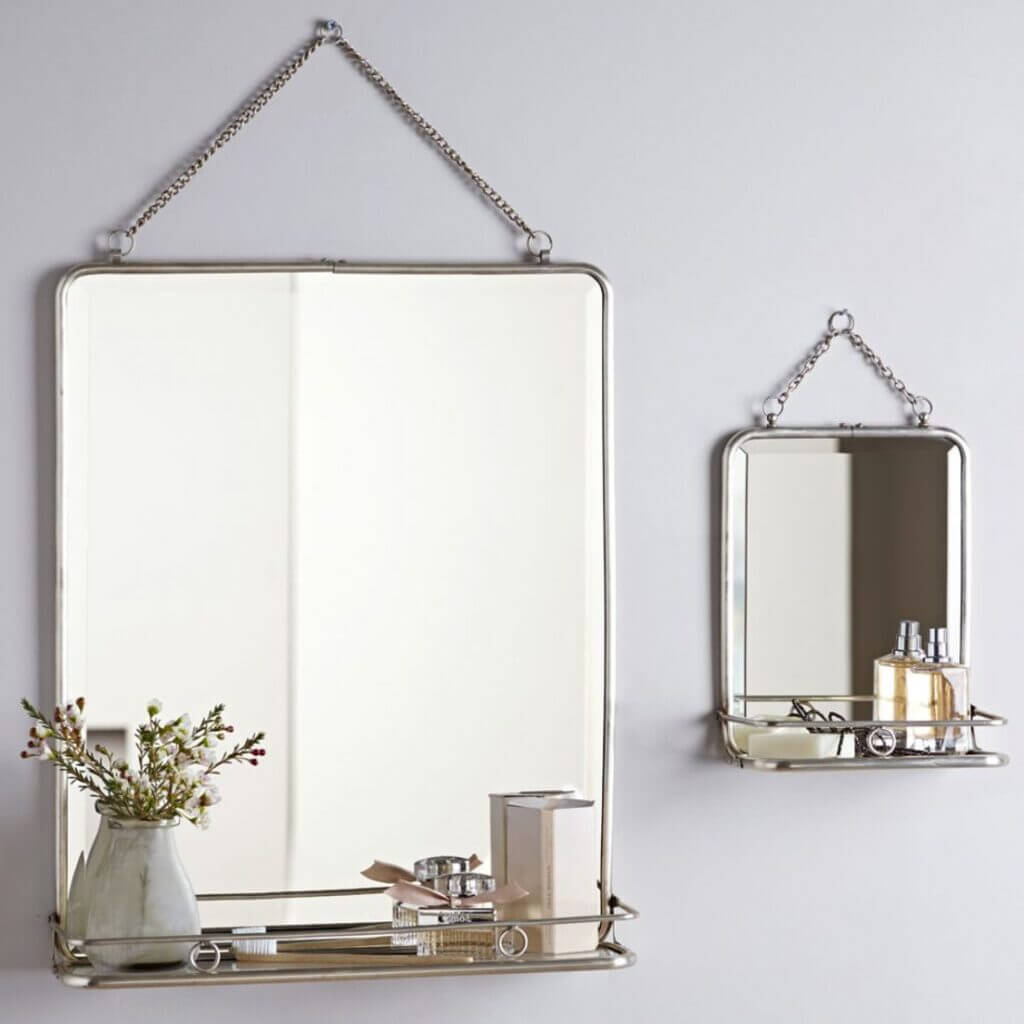 framed bathroom mirror ideas 2021