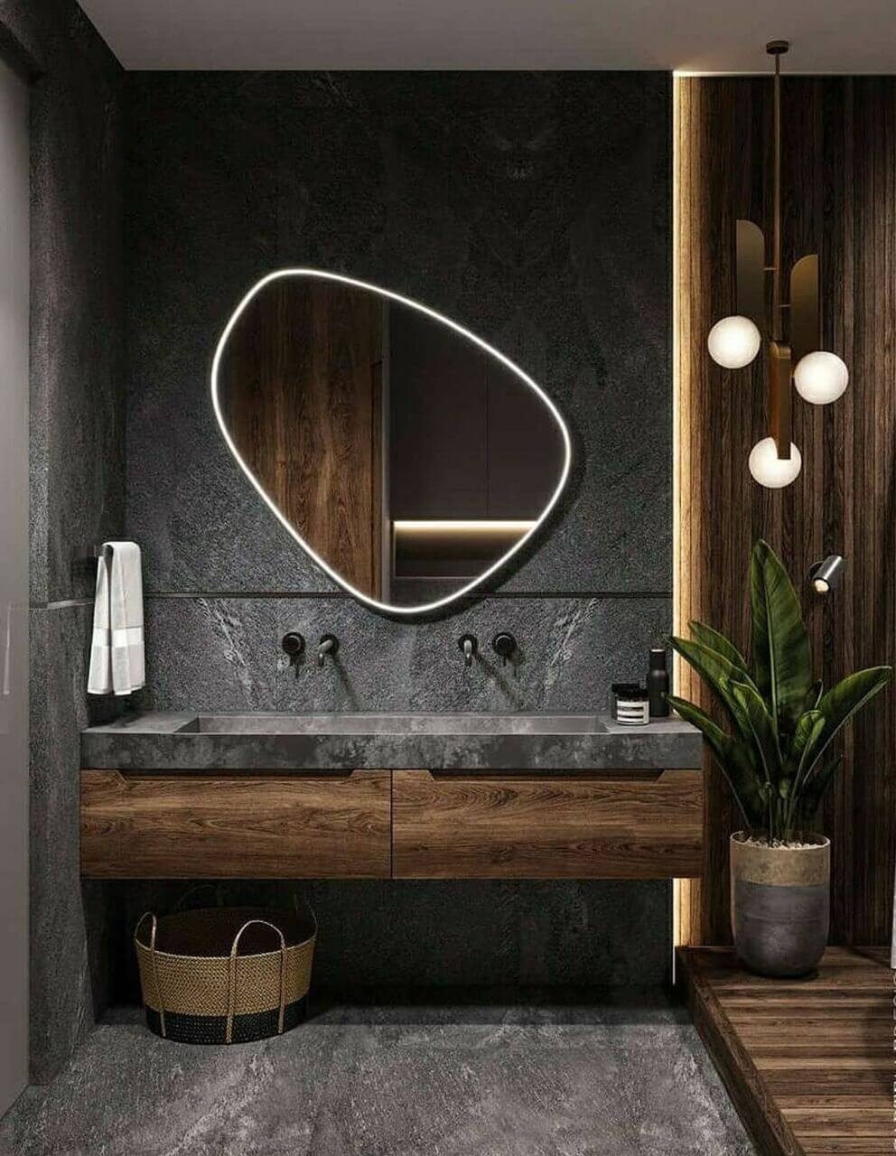 Bathroom Mirror Ideas 17 Reflective, Powder Room Mirrors Ideas