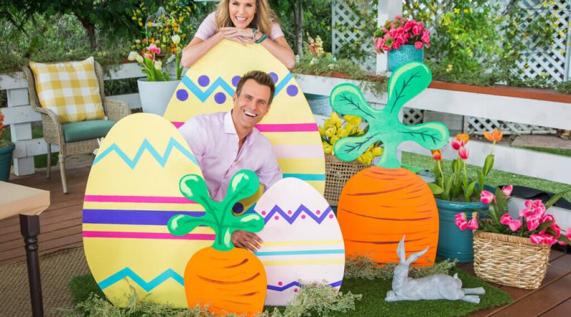 outdoor easter decorations
