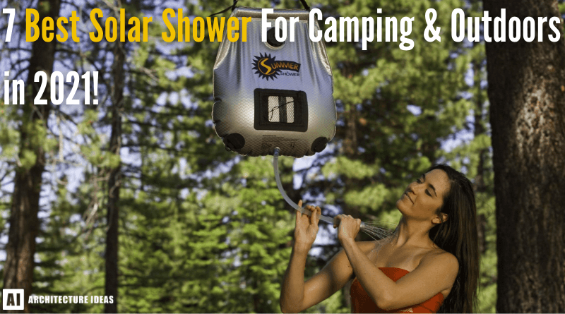 best solar shower for camping