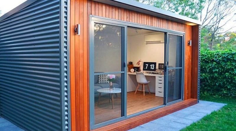 Convert a Shed Into a Home Office