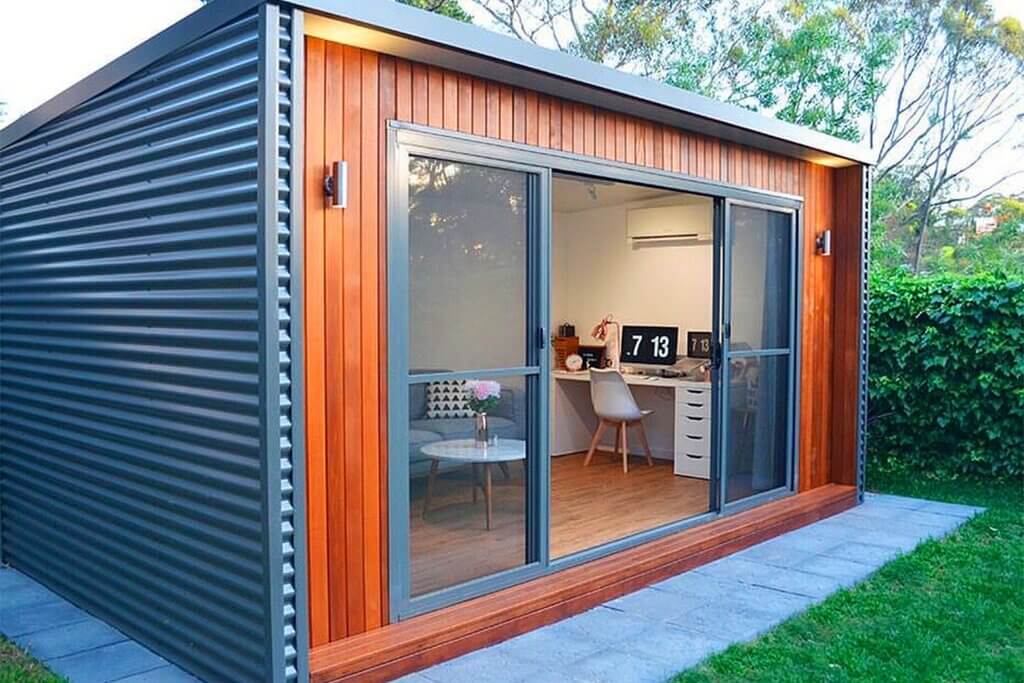 Convert a Shed Into a Home Office