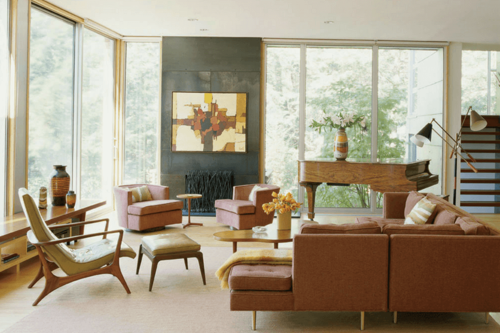Furnishing Ideas in a Mid Century Modern Home