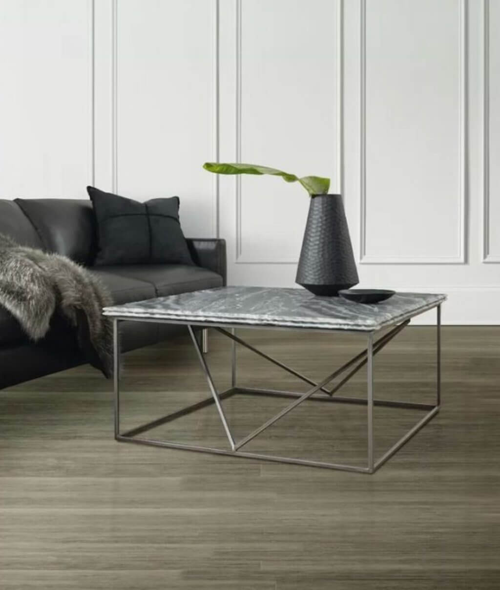 Grey Marble Coffee Table