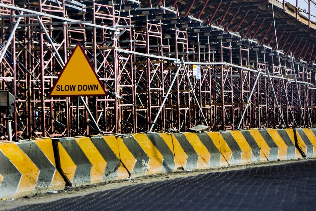 concrete barriers