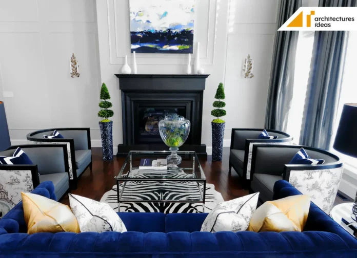 Black and White For living Room