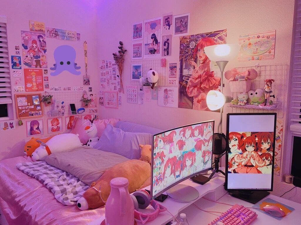 21+ Top Anime Bedroom Design and Decor Ideas of 2021