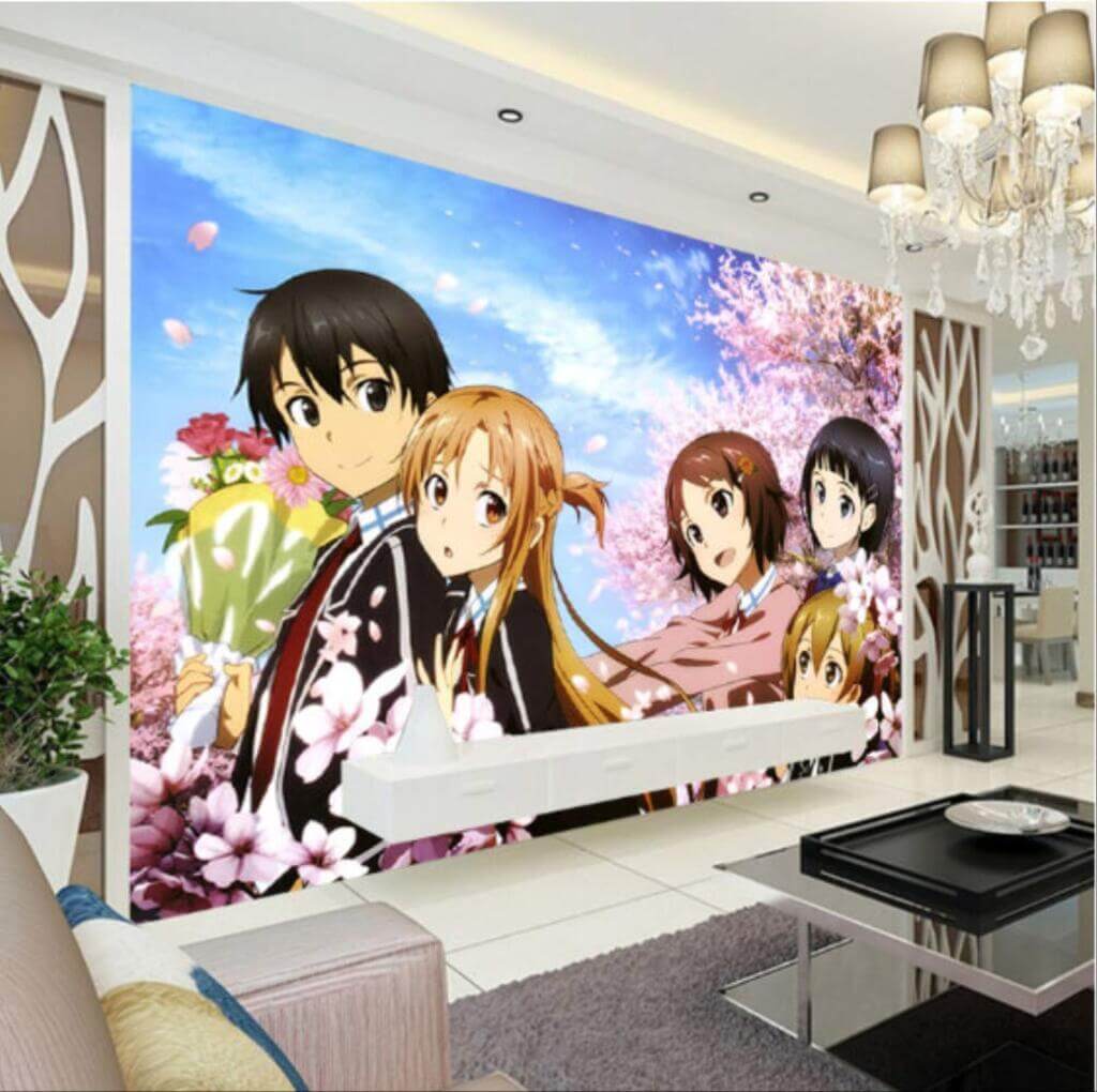 anime bedroom decor