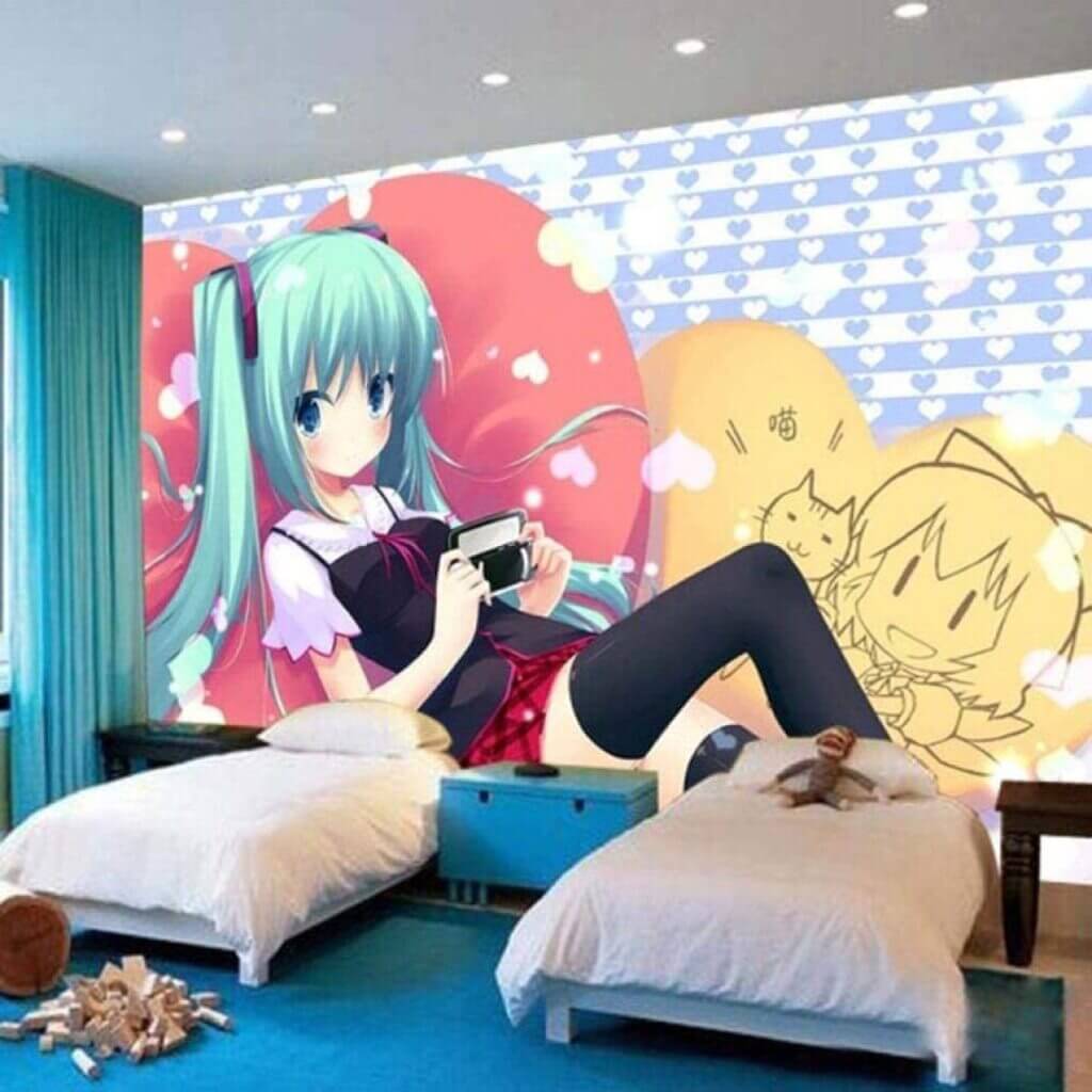 anime bedroom design