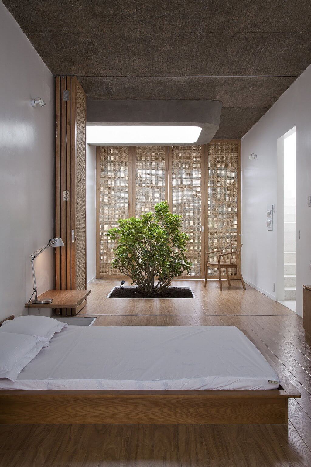 Mid Century Japanese Bedroom