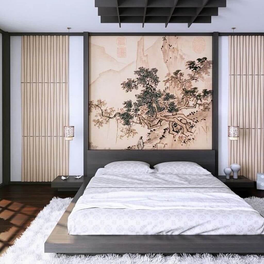 11 Trendy Japanese Bedroom Ideas For Ultimate Style   Japanese Style Bedroom 27 