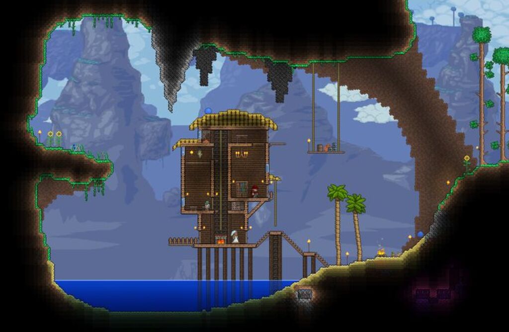 terraria house design ideas