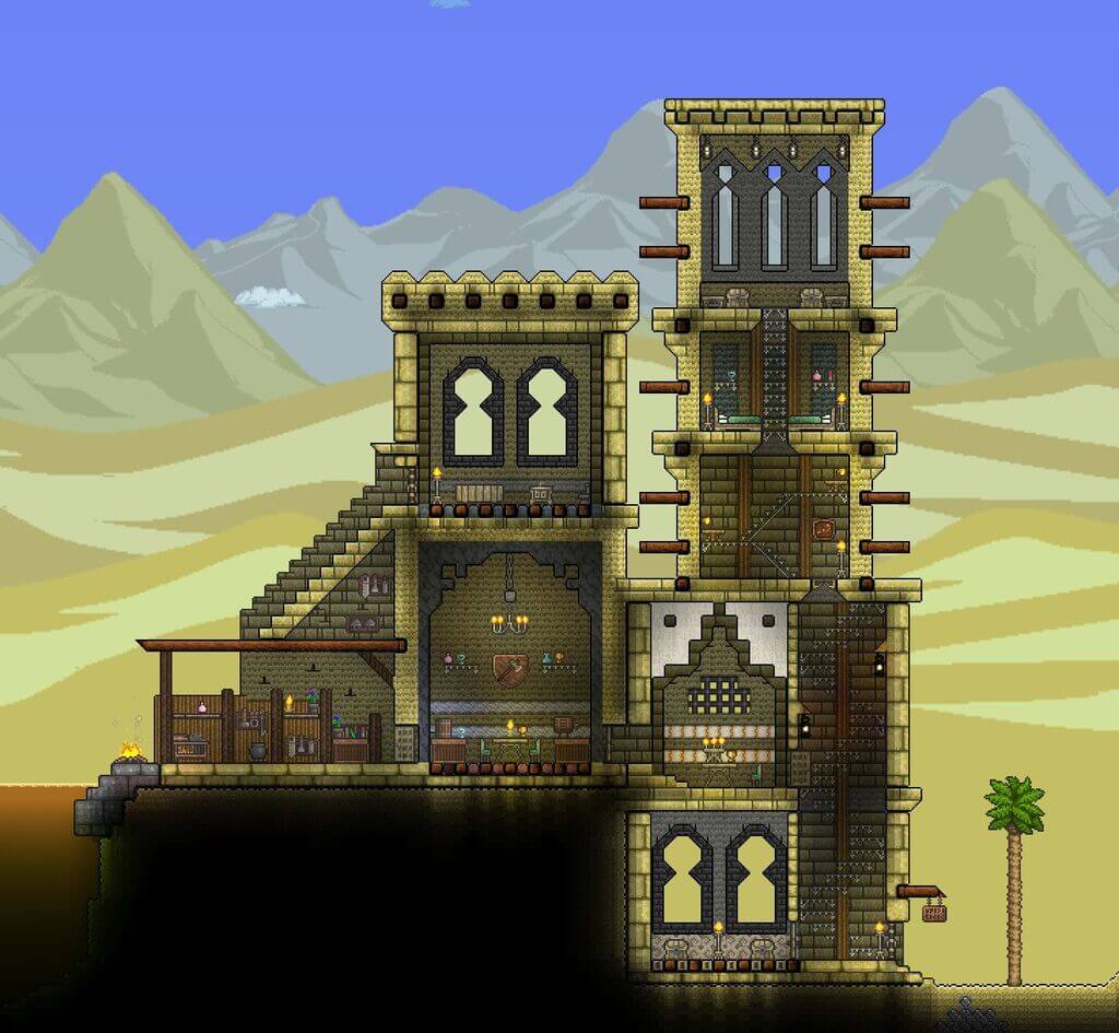 terraria house design ideas