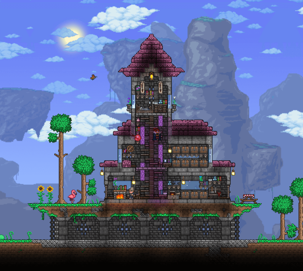 terraria house designs