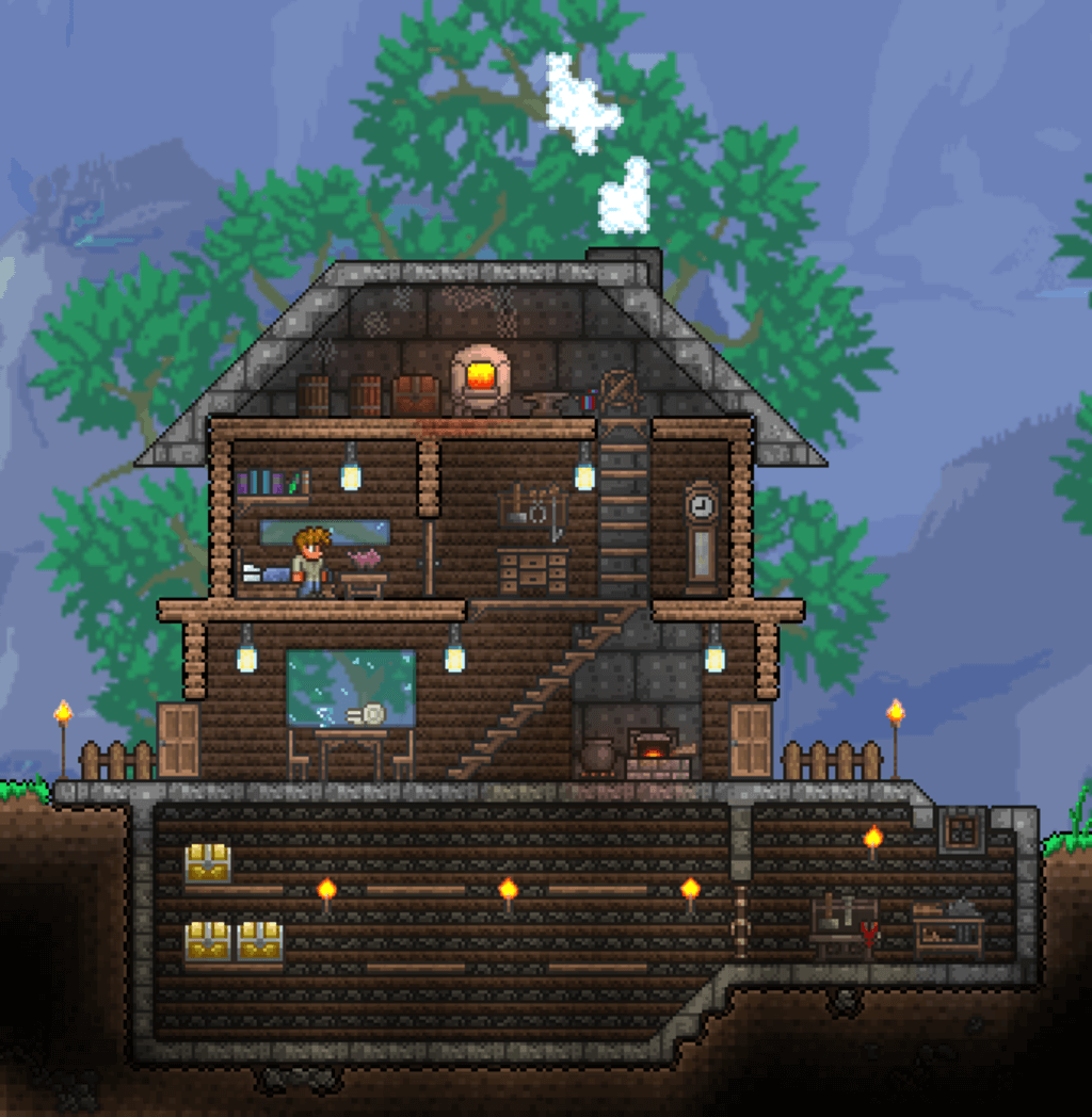 terraria house design ideas