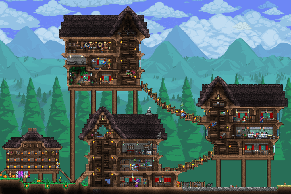 terraria npc house best