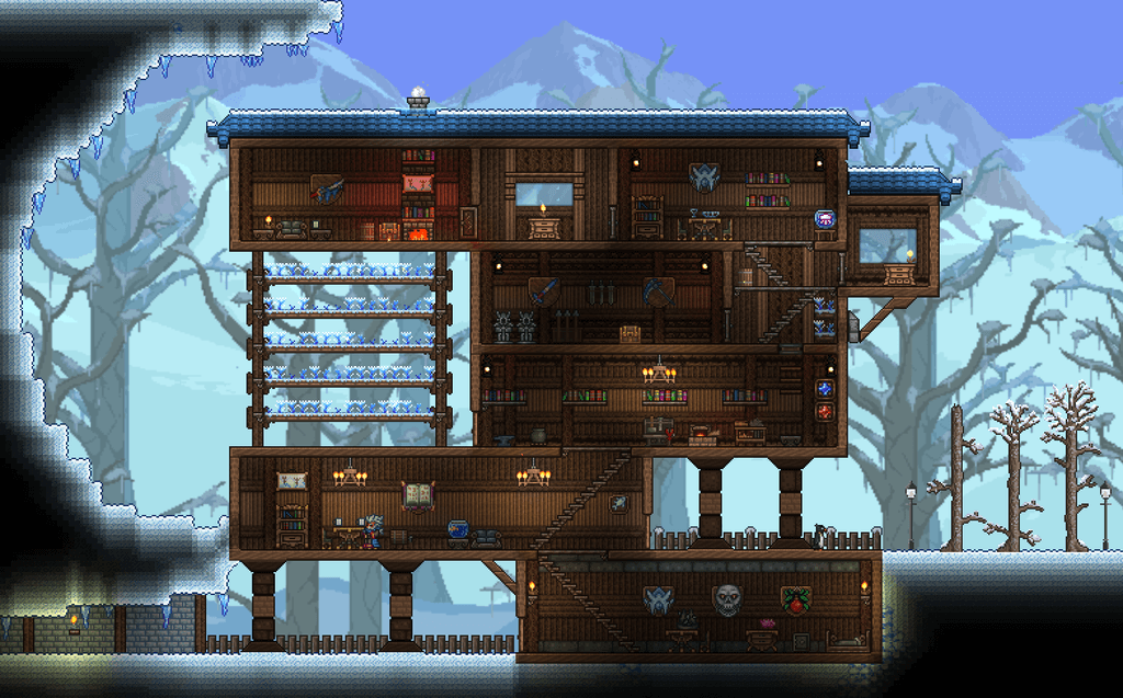 terraria house designs