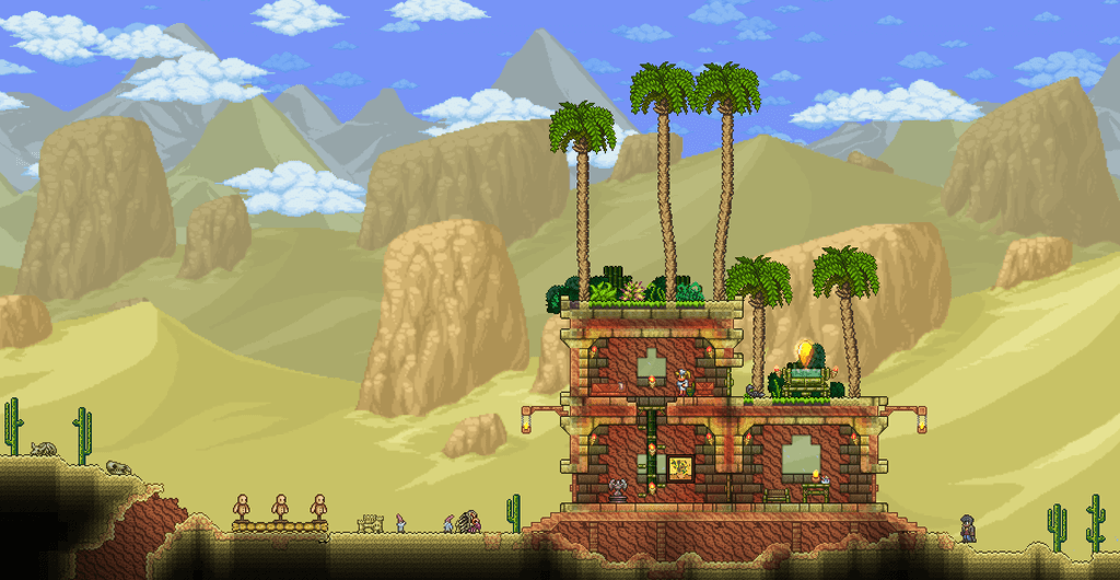 Terraria Desert House