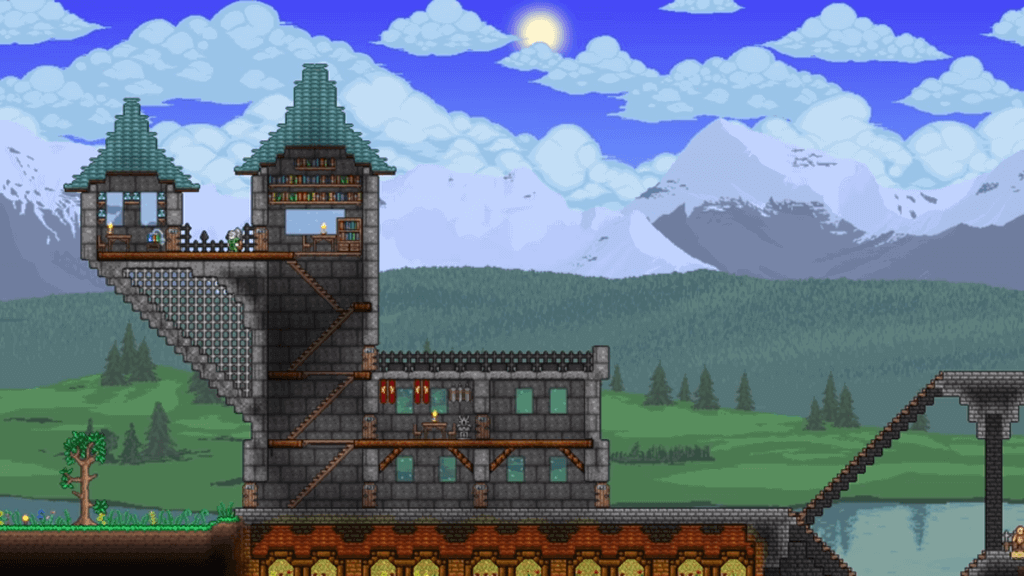 Terraria Castle House