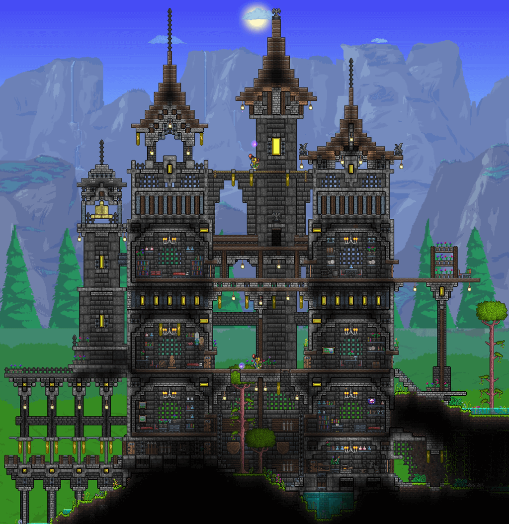 terraria house design