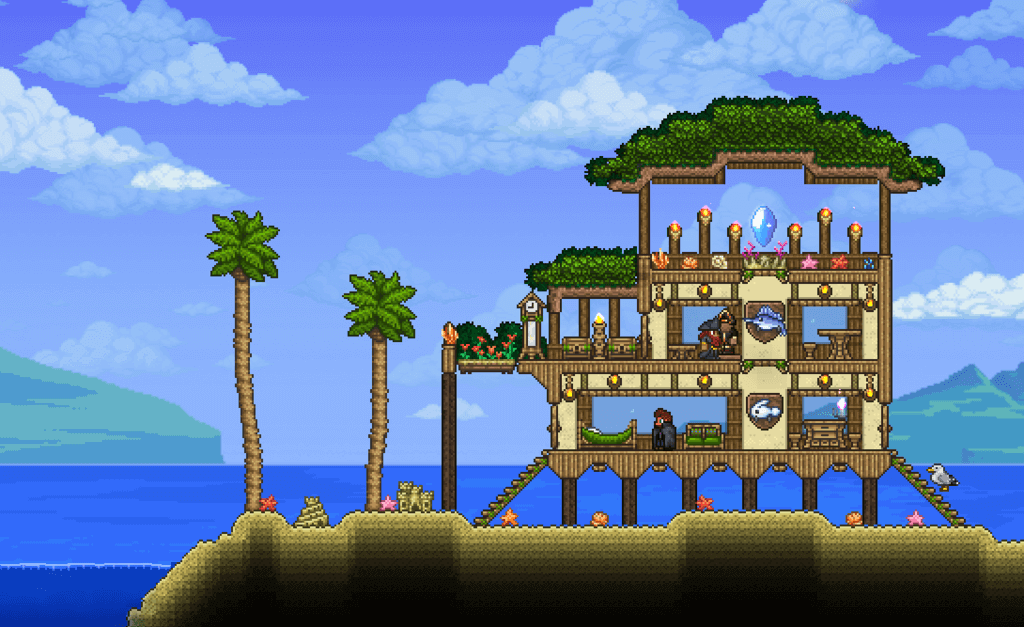 terraria terraria cool houses