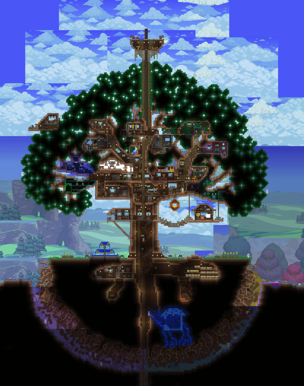 terraria house ideas