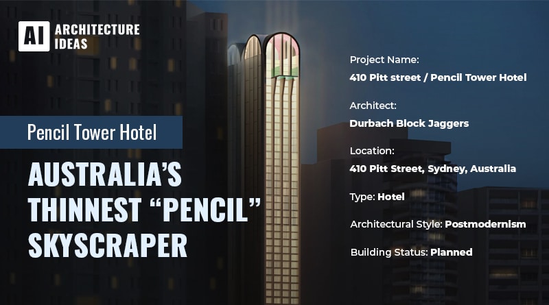 pencil tower hotel sydney